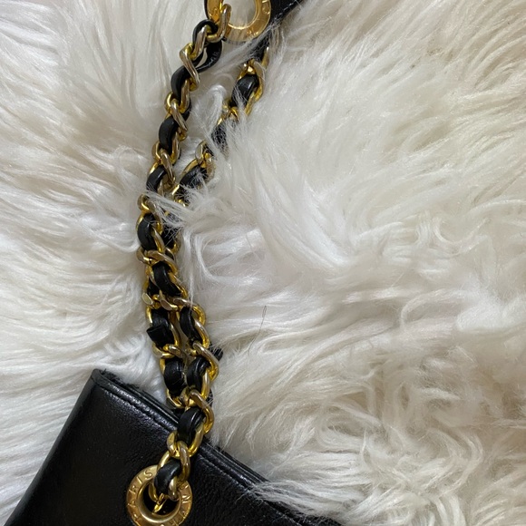 Chanel fashion Black Leather Chain Shoulder Bag leather - Picture 5 of 11